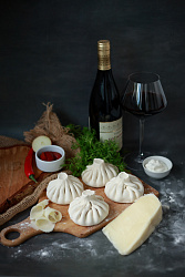 Хинкали с сыром
